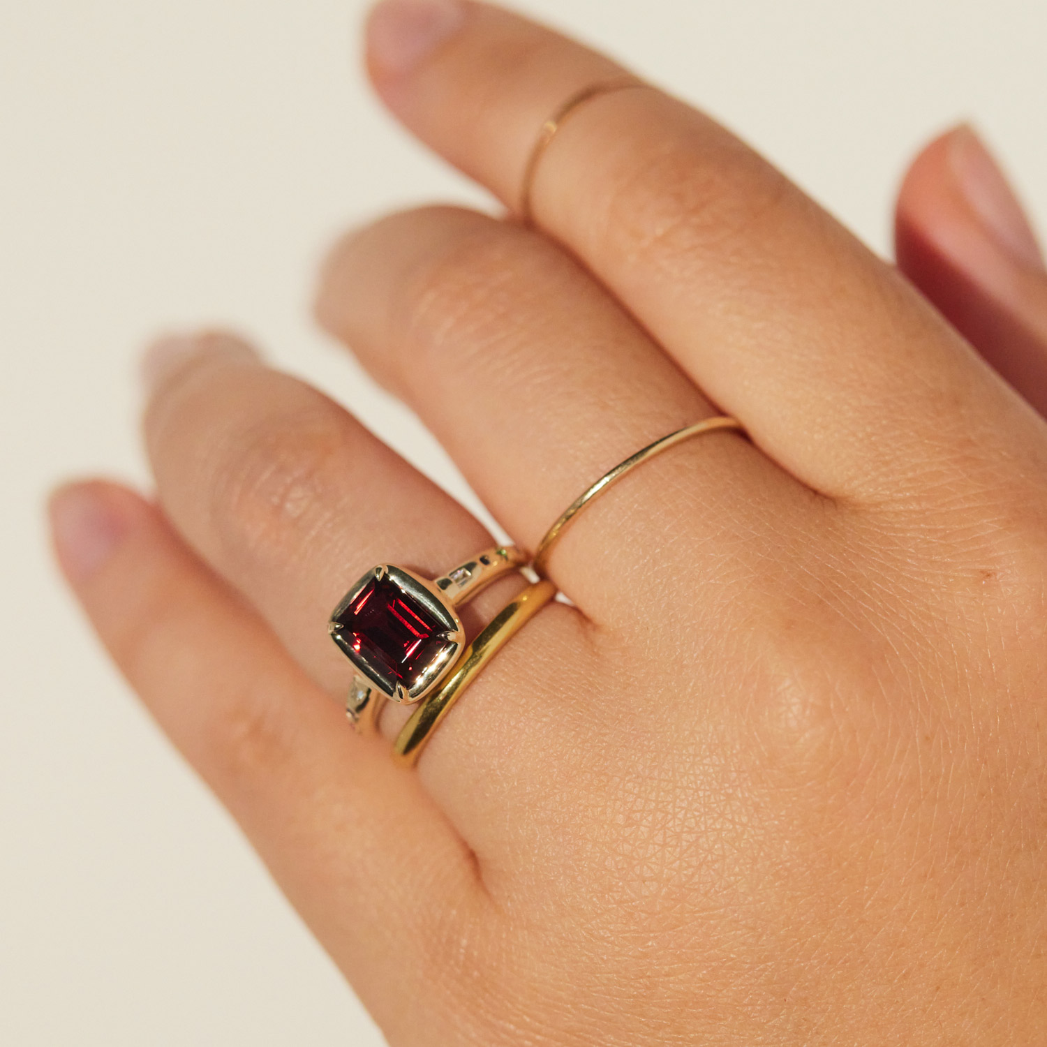 Gifts of Jupiter Garnet Ring
