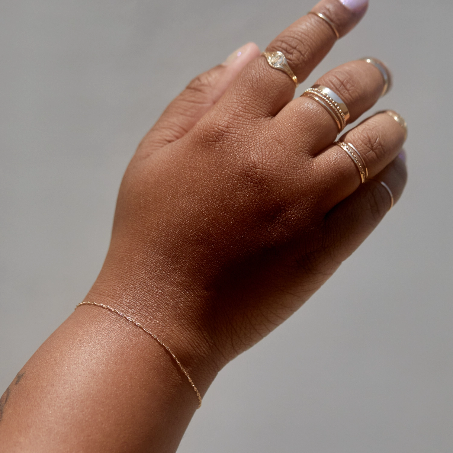 Sweet Nothing Gold Chain Bracelet 