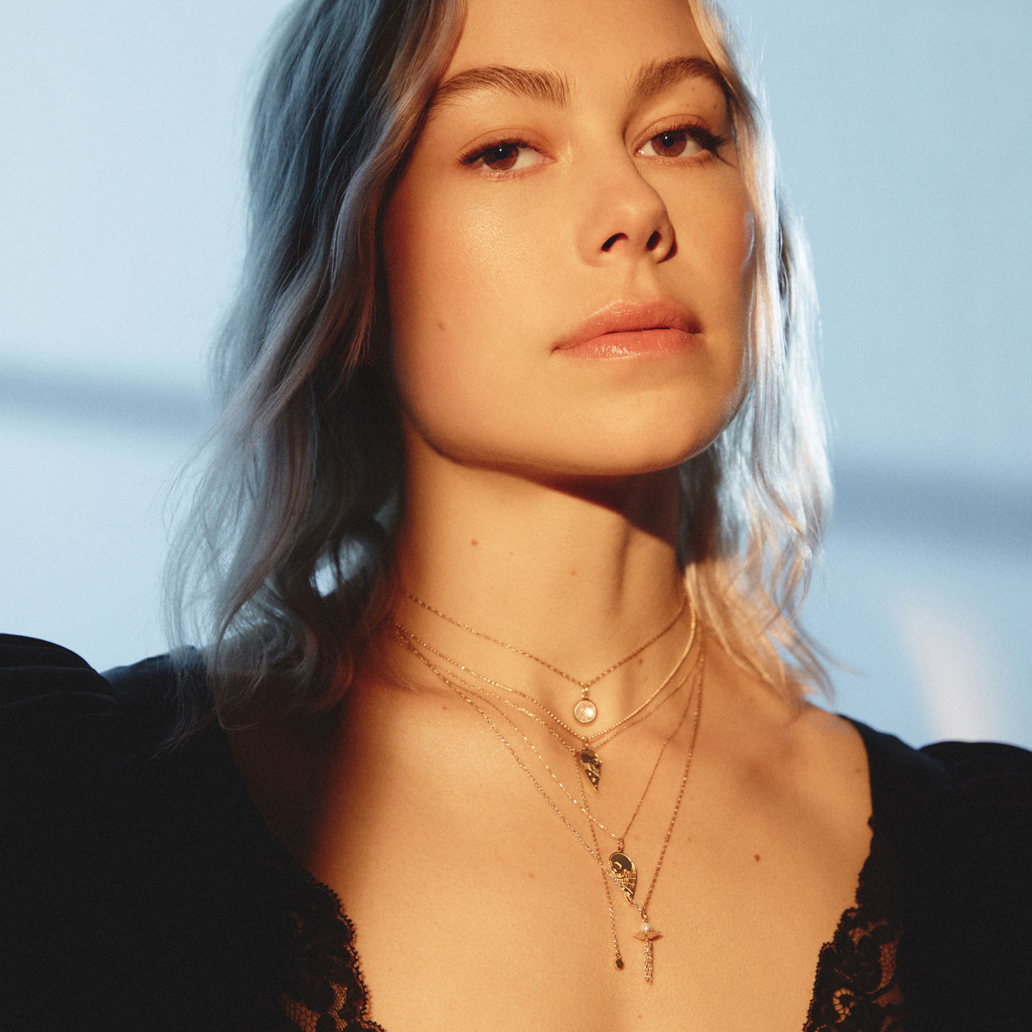 Give You The Moon Charm, Yellow Gold 