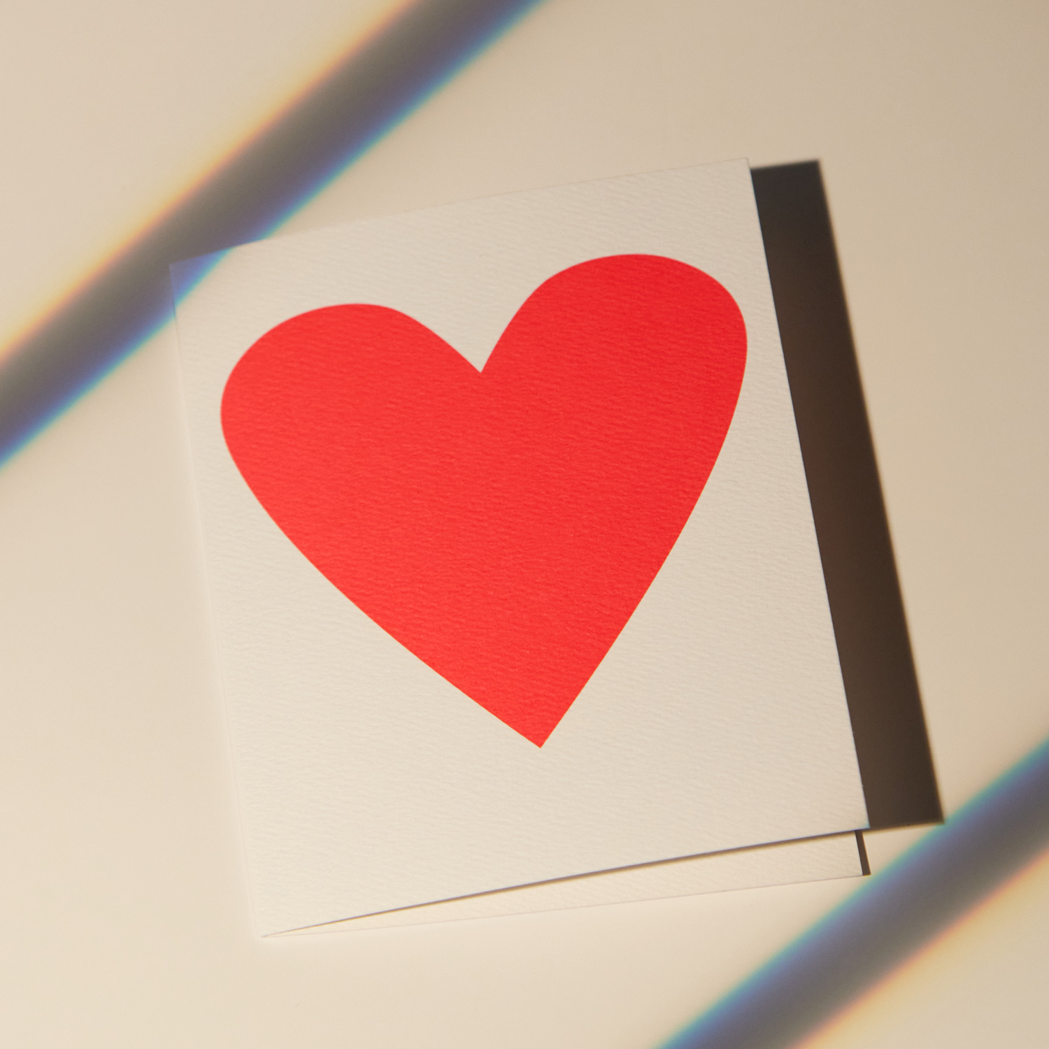 Led Heart Card Neon Heart Card - Catbird
