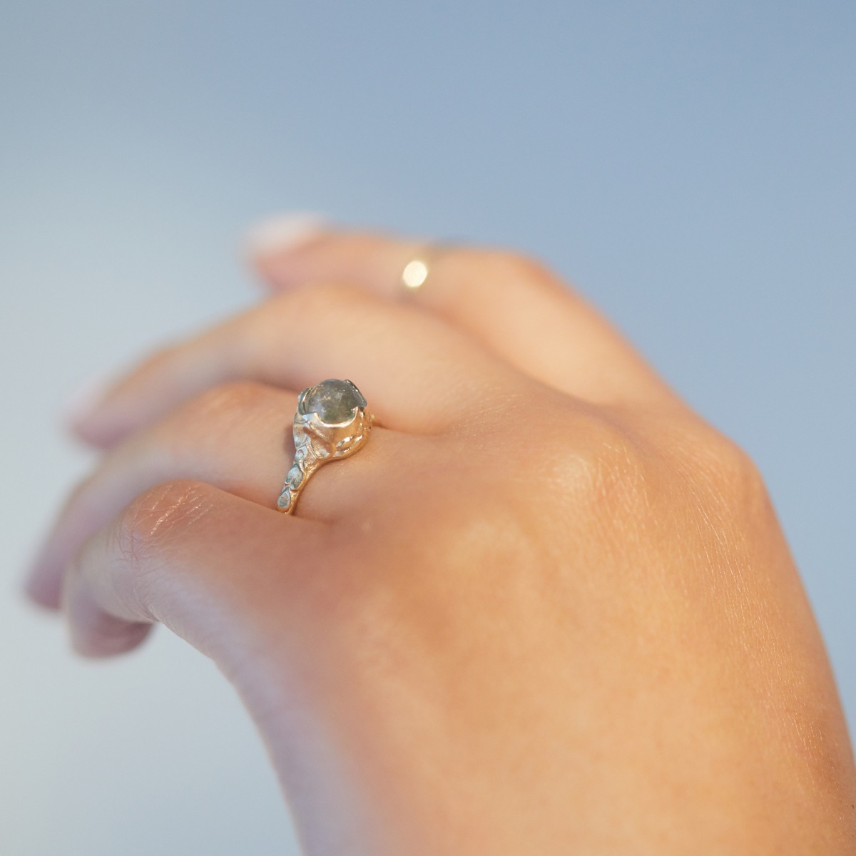 Mend Gray Diamond Ring