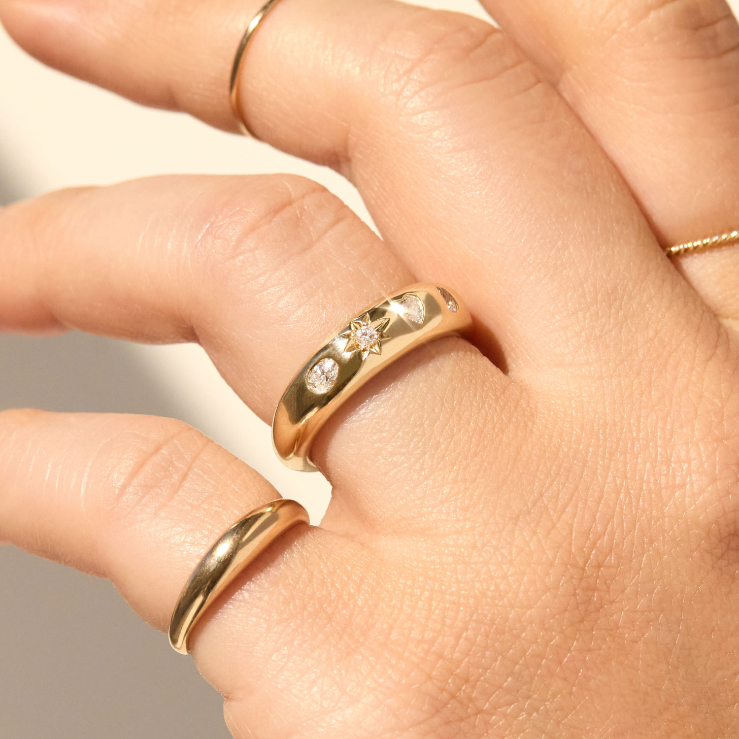 Heart of Gold Ring 