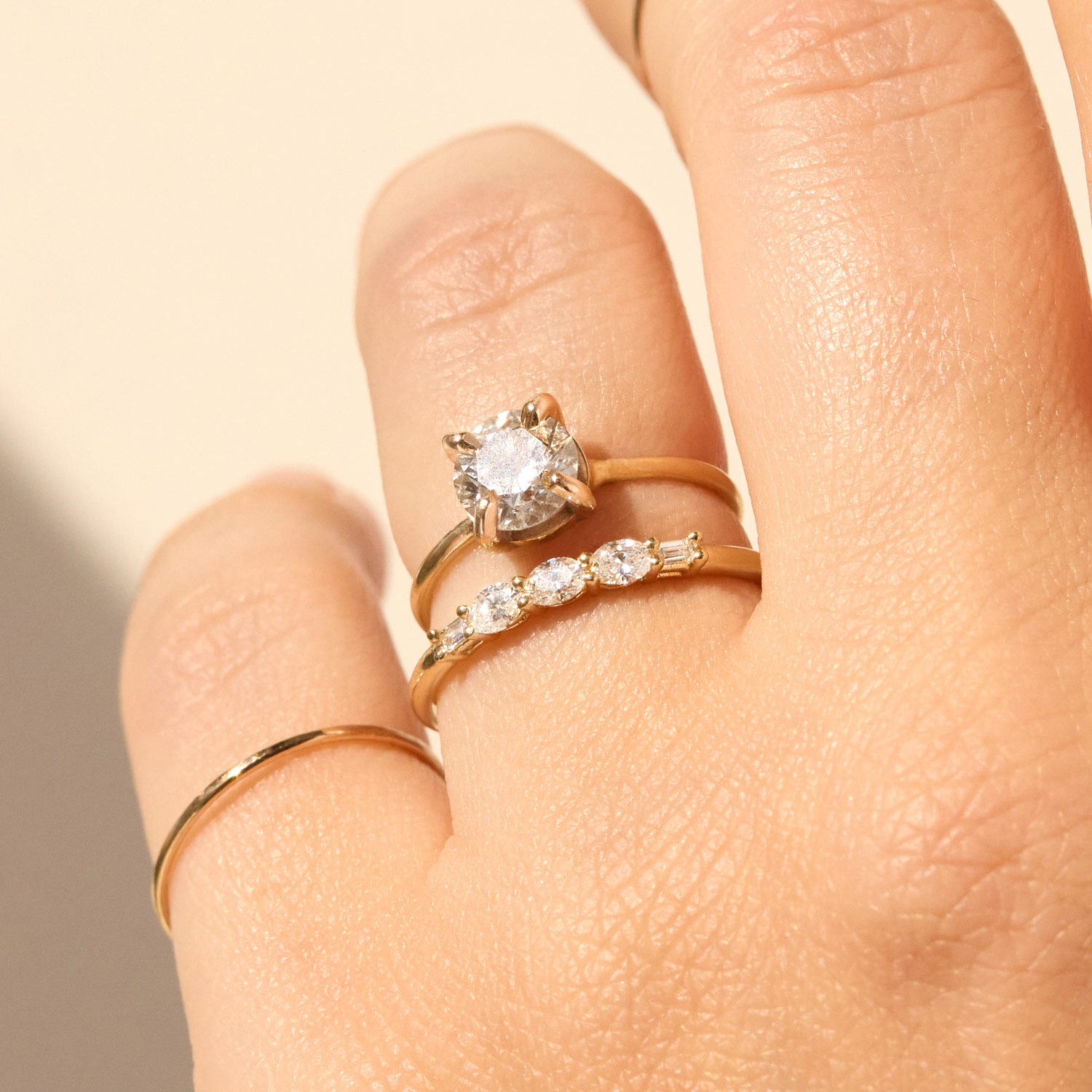 Diamond Garland Ring