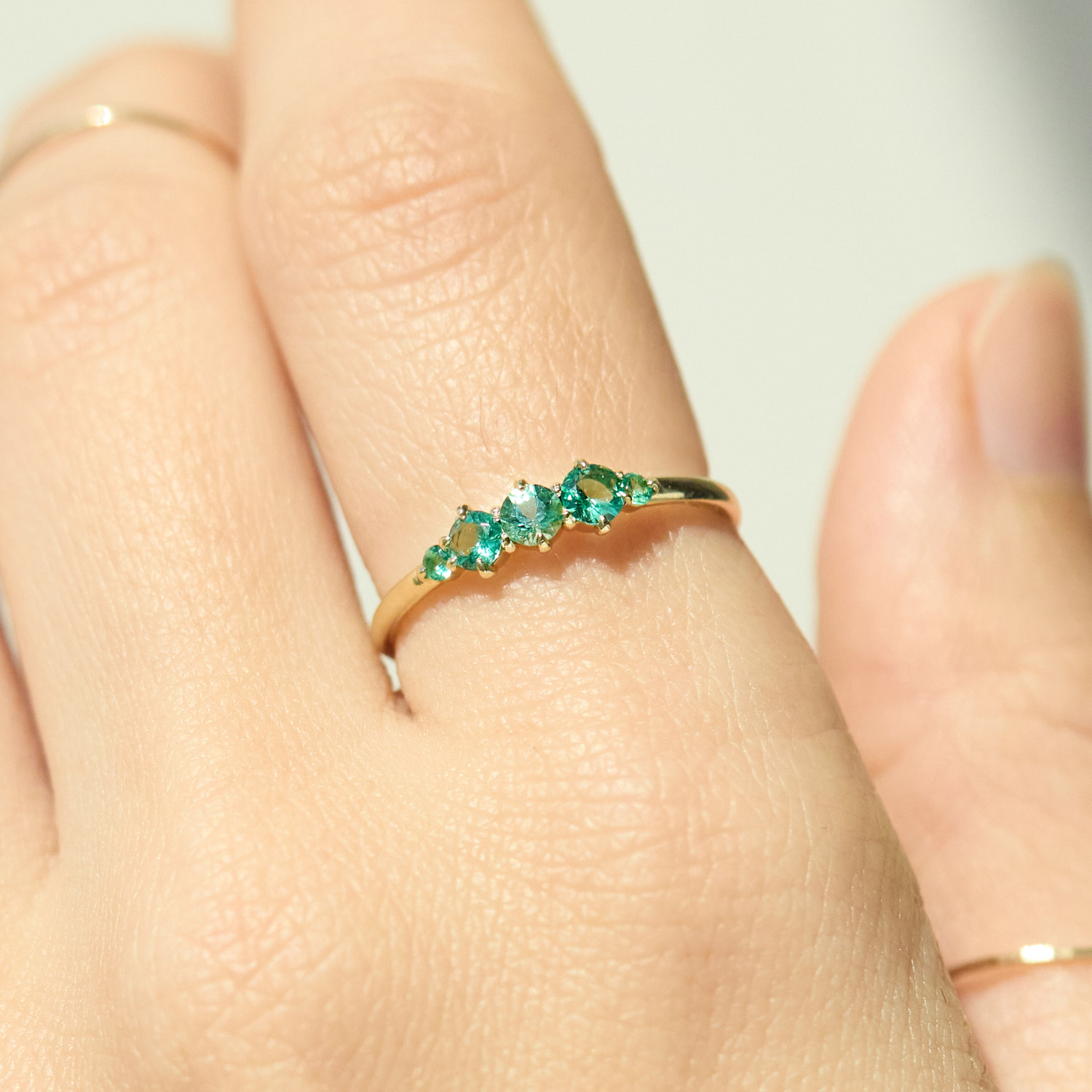 Felicia Ring, Emerald 