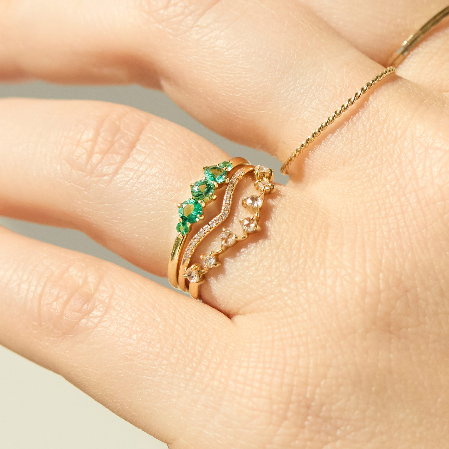 Felicia Ring, Emerald