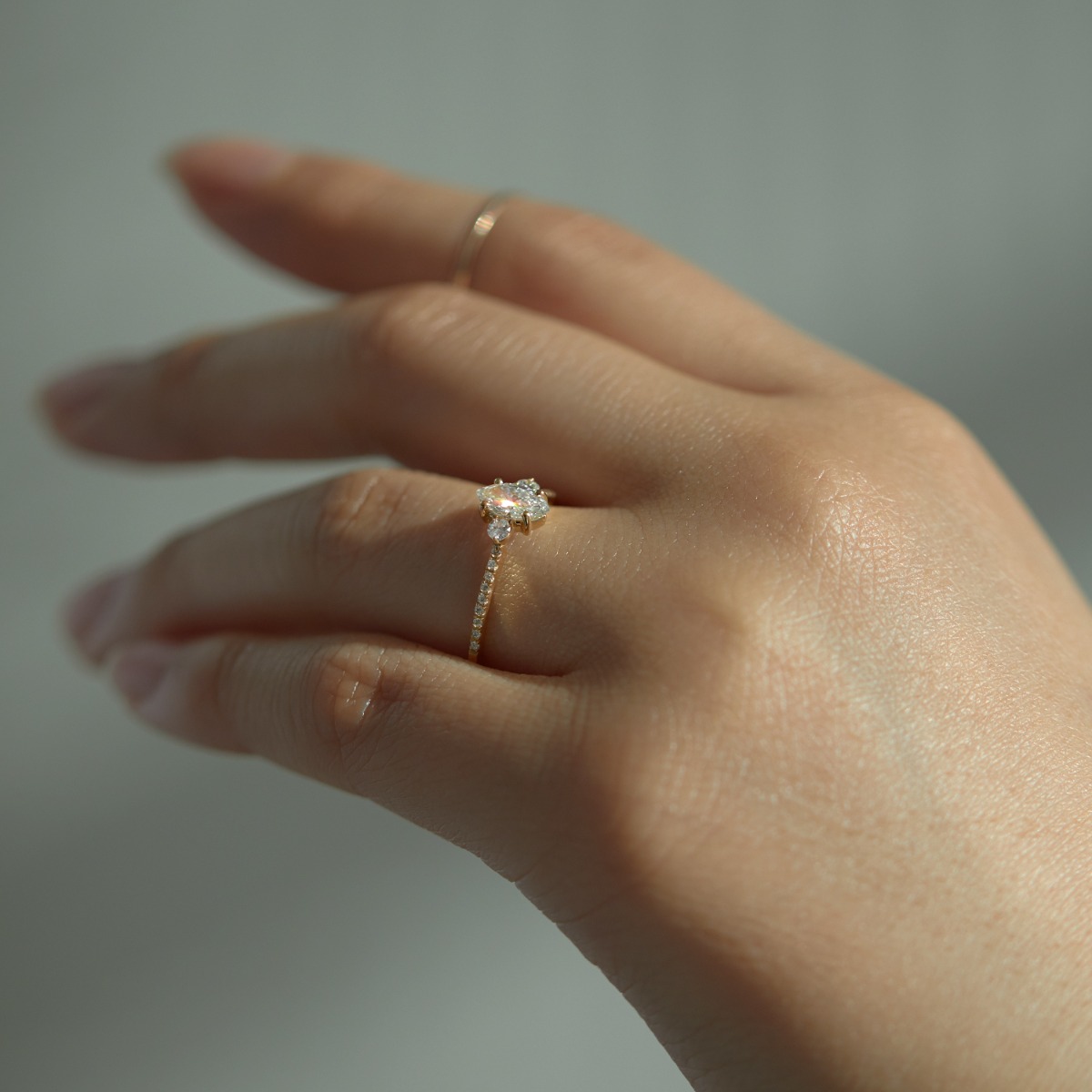 Coralie Solitaire  Diamond Ring