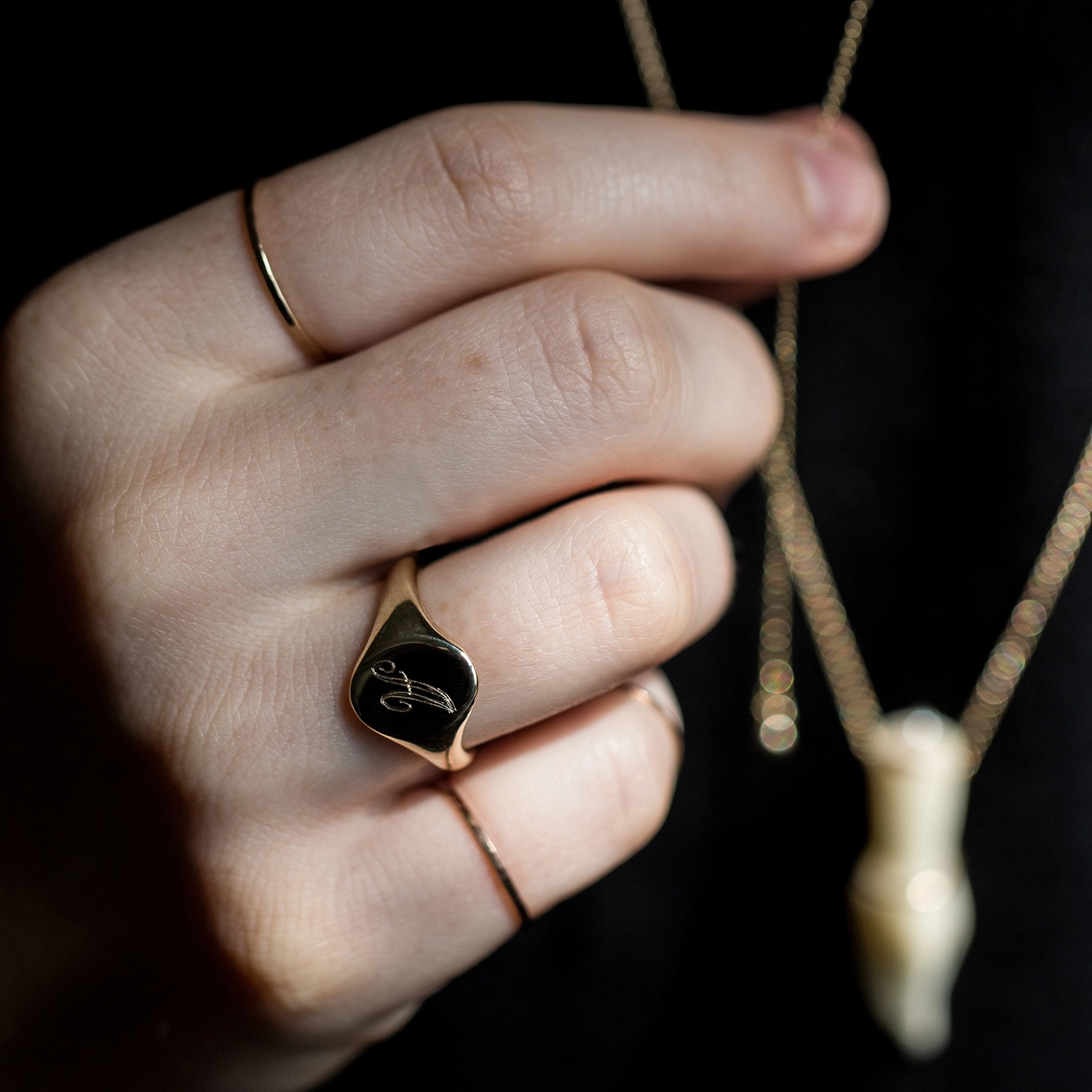 Large Heirloom Signet Ring