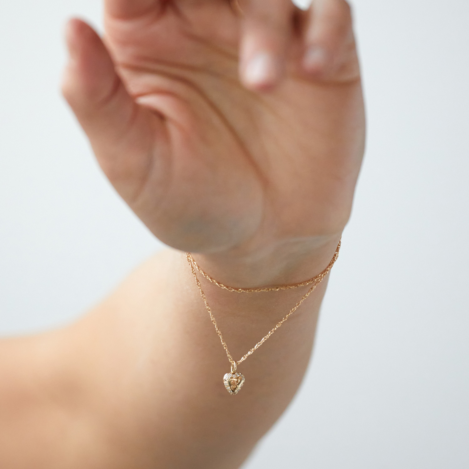 Puffy Heart Charm 