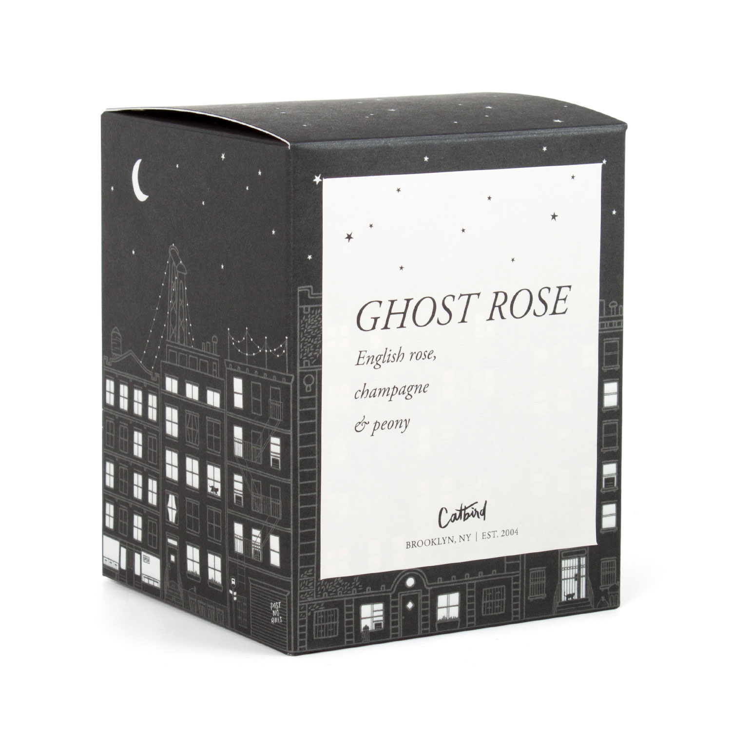 Ghost Rose Candle