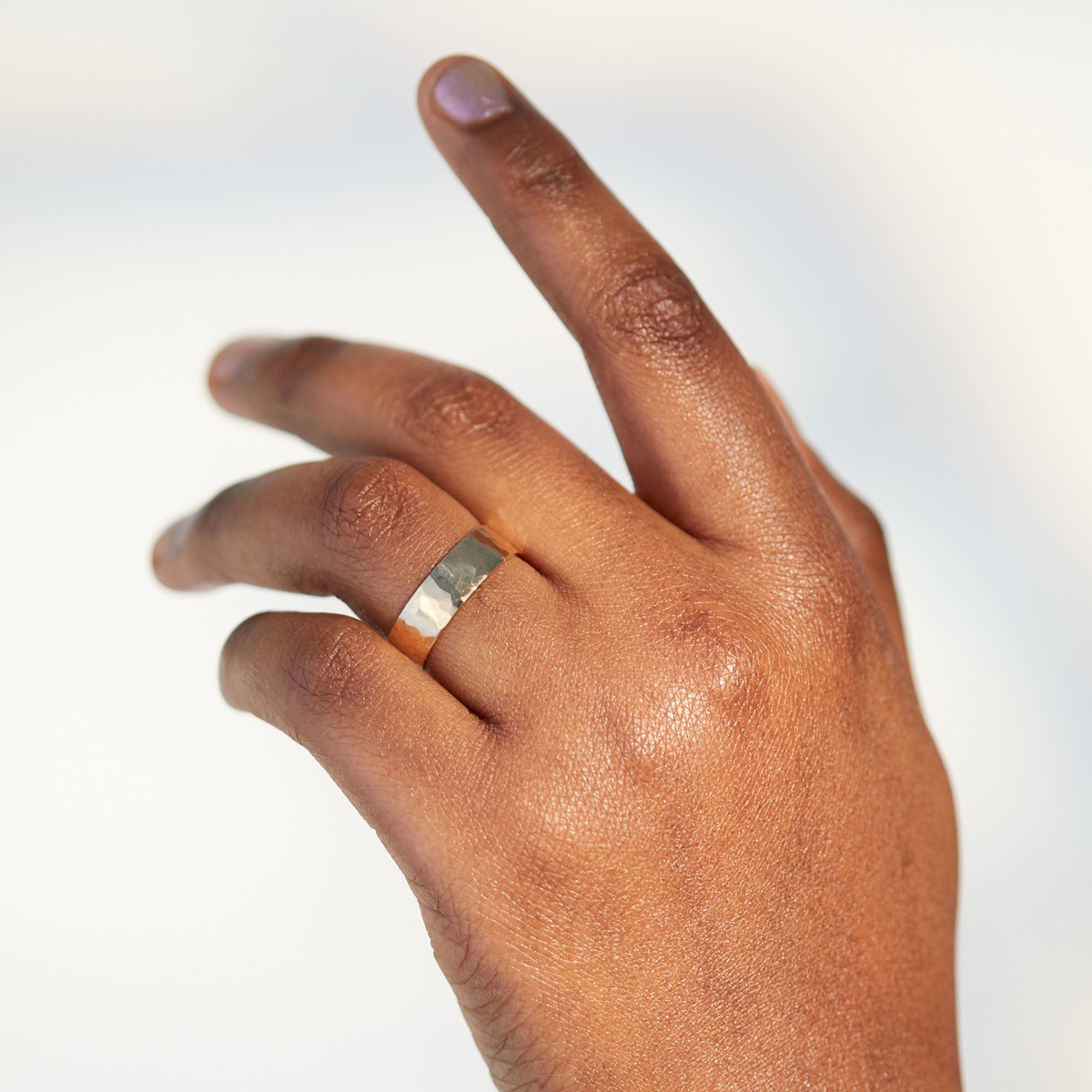 Catbird Classic Wedding Bands, Flat Band, 6mm