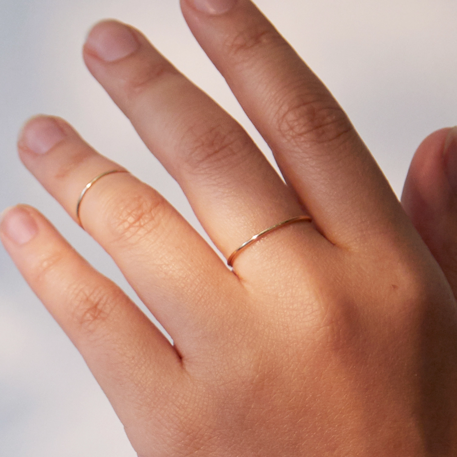 Grand Mignon Gold Stacking Ring 
