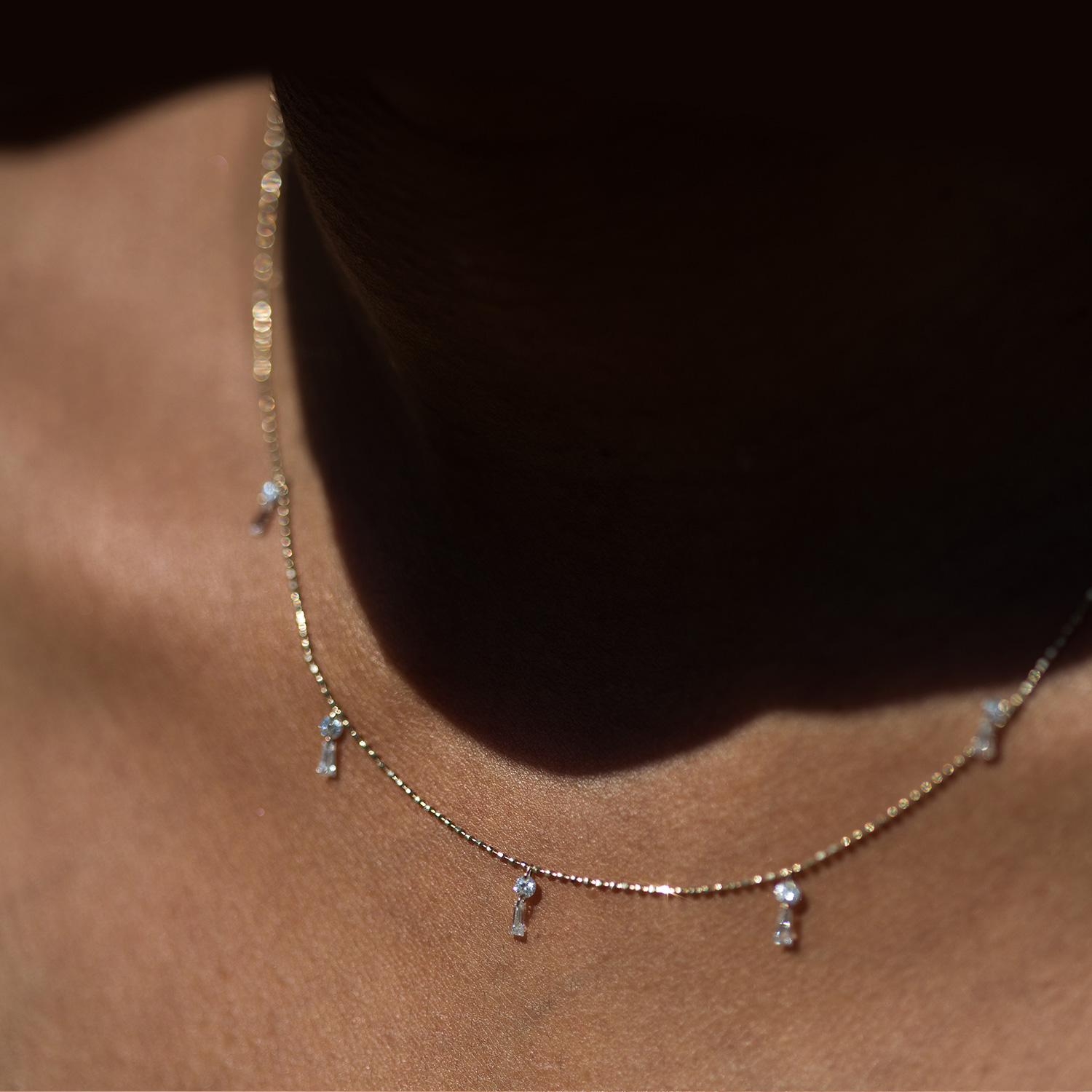 Diamond Tassel Necklace