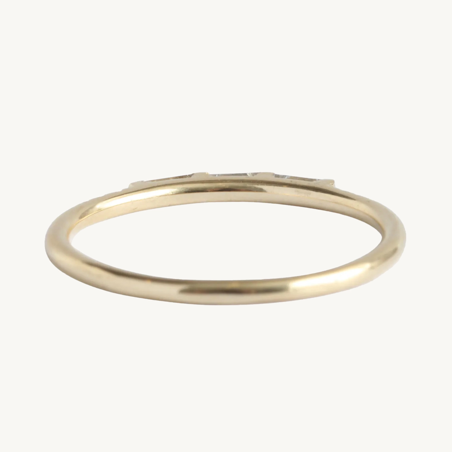 Equilibrium Baguette Diamond Ring