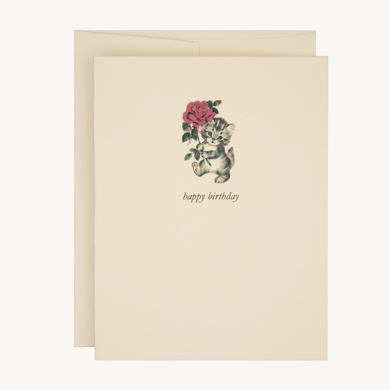 A Rose for You Birthday Card 