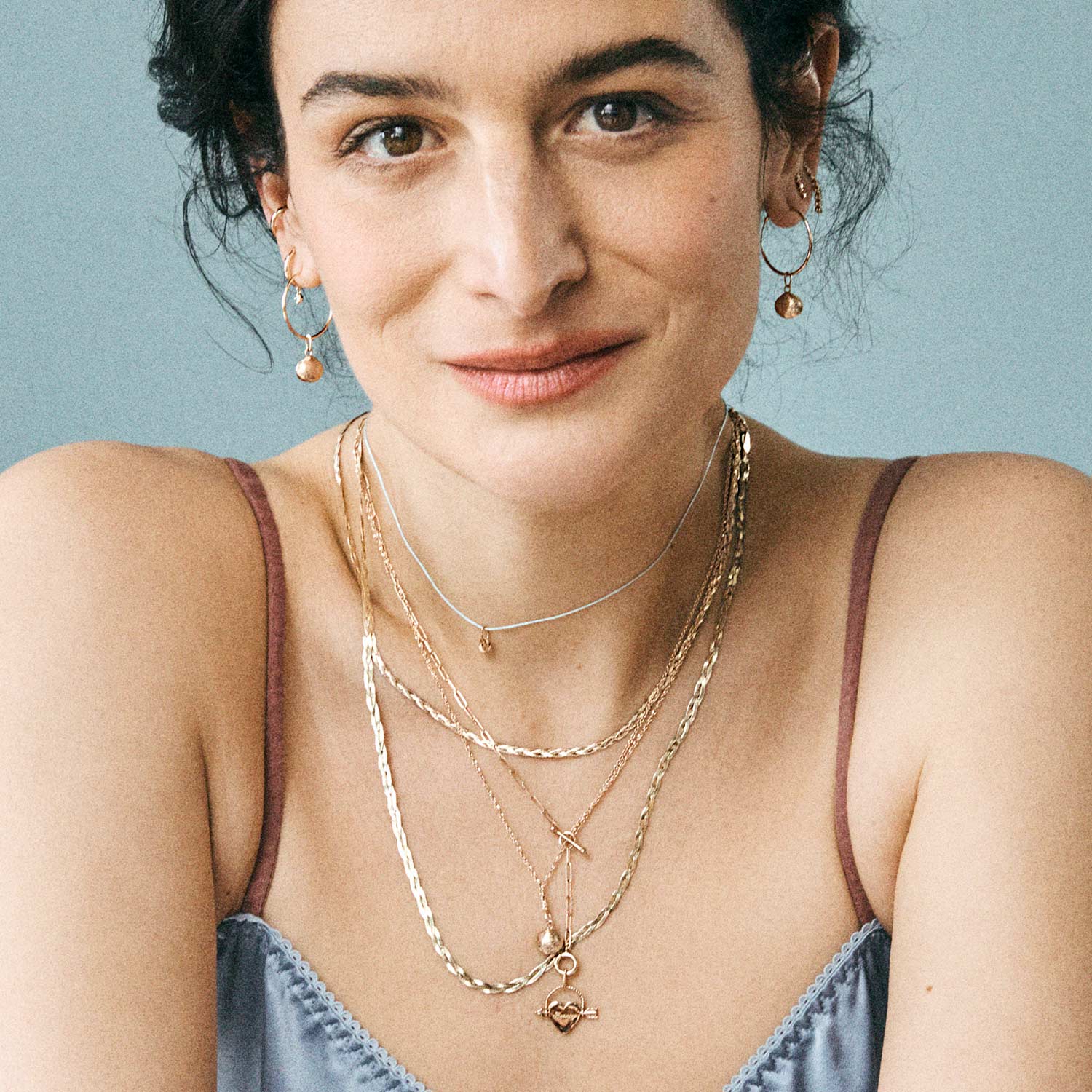 Entwined Braided Chain Necklace 