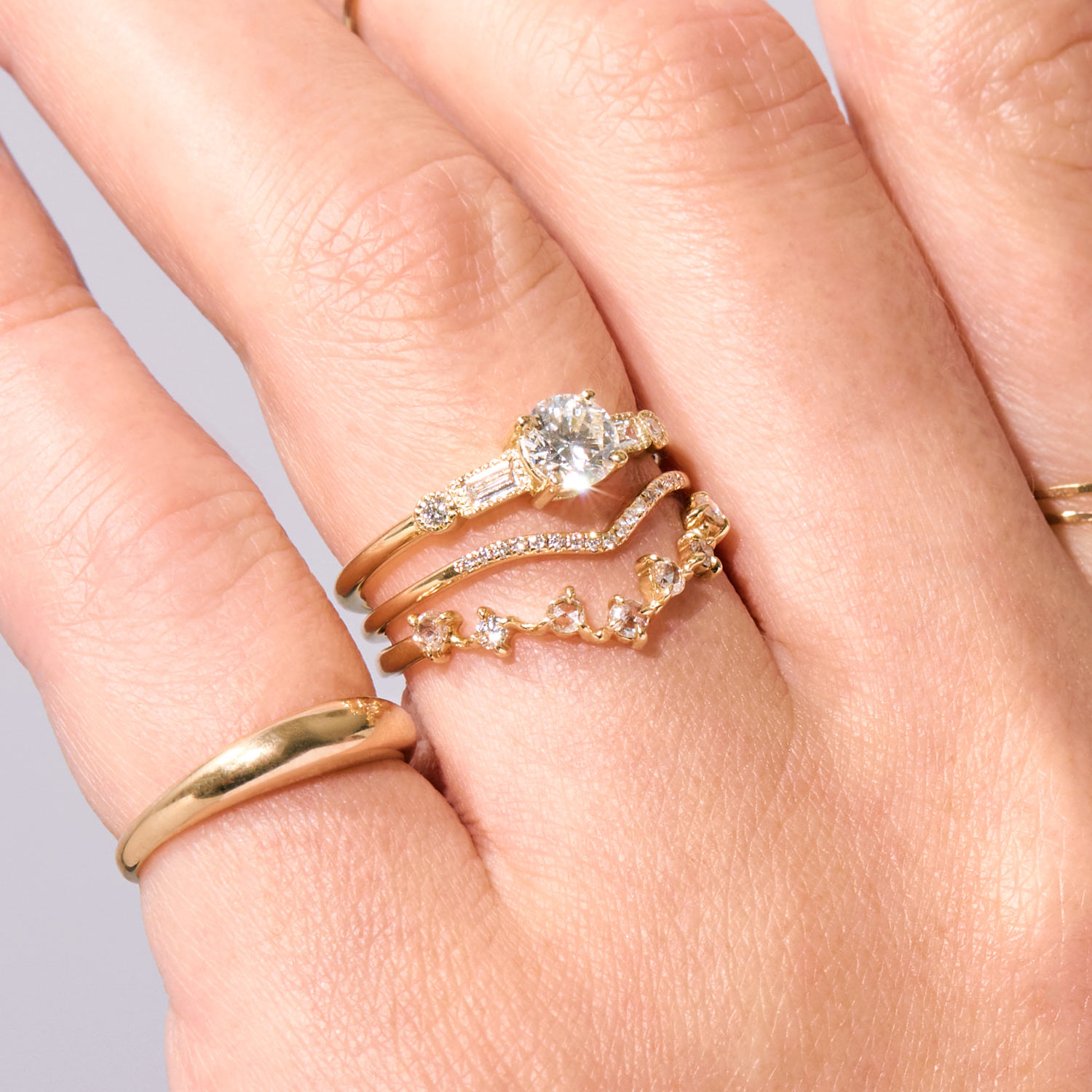 Diamond Sarabande Ring