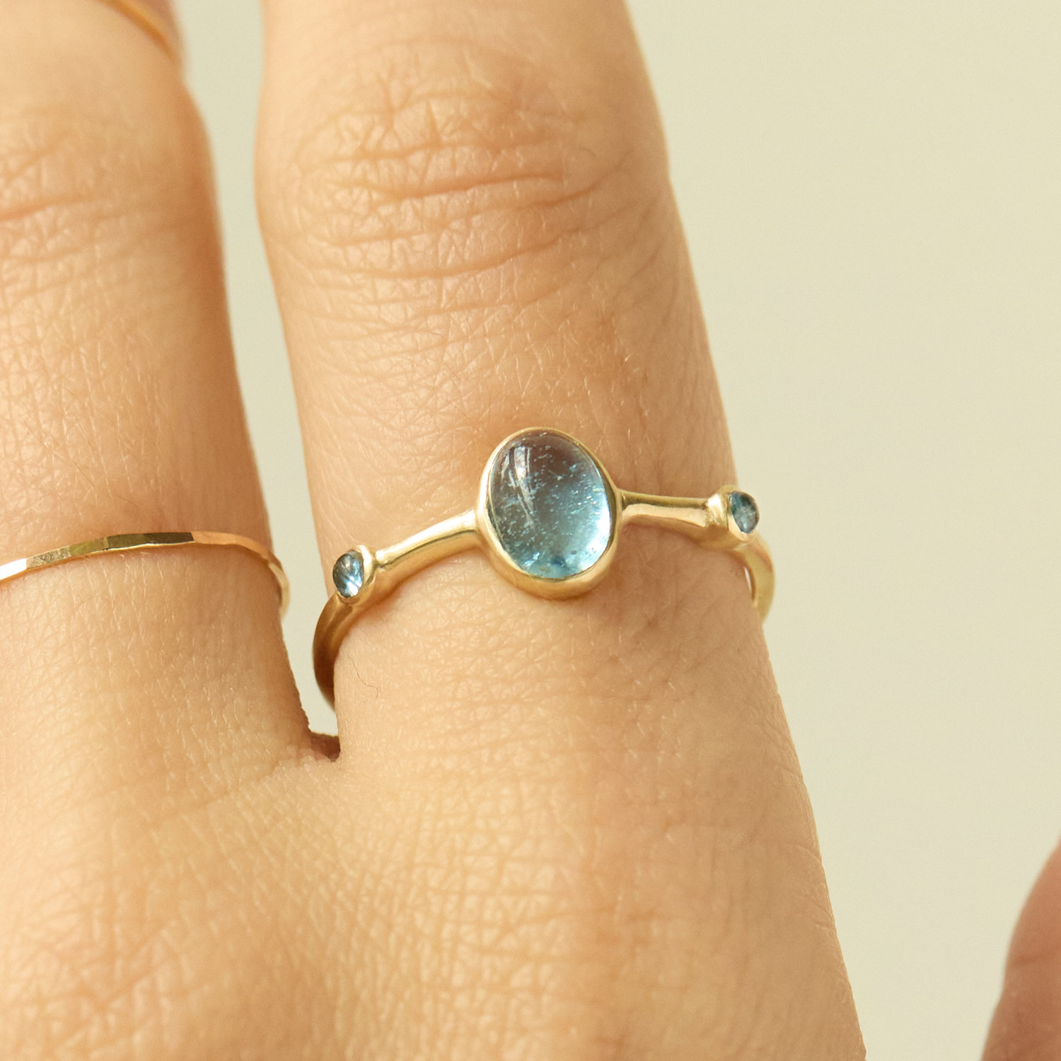 Viaggio Aquamarine Ring 