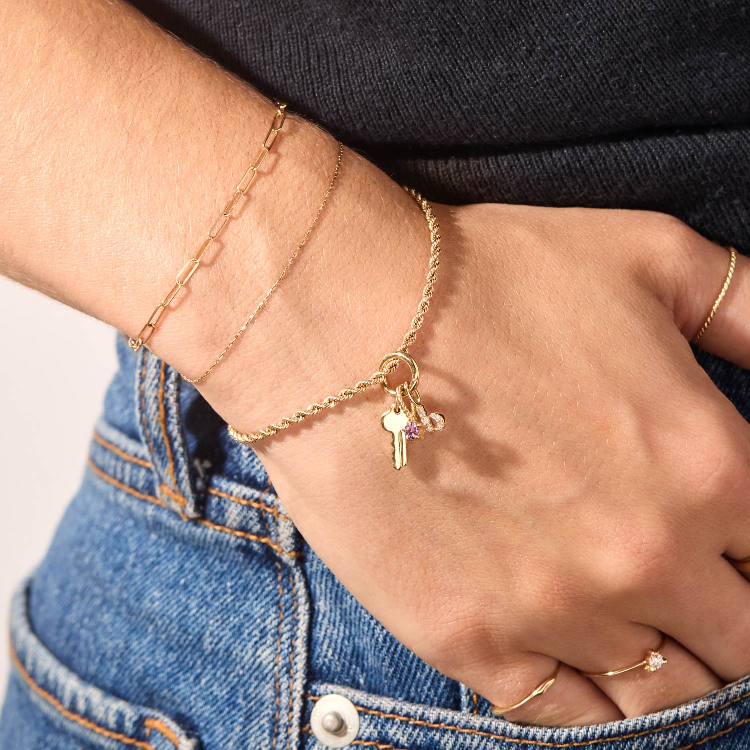 After Party Gold Bracelet