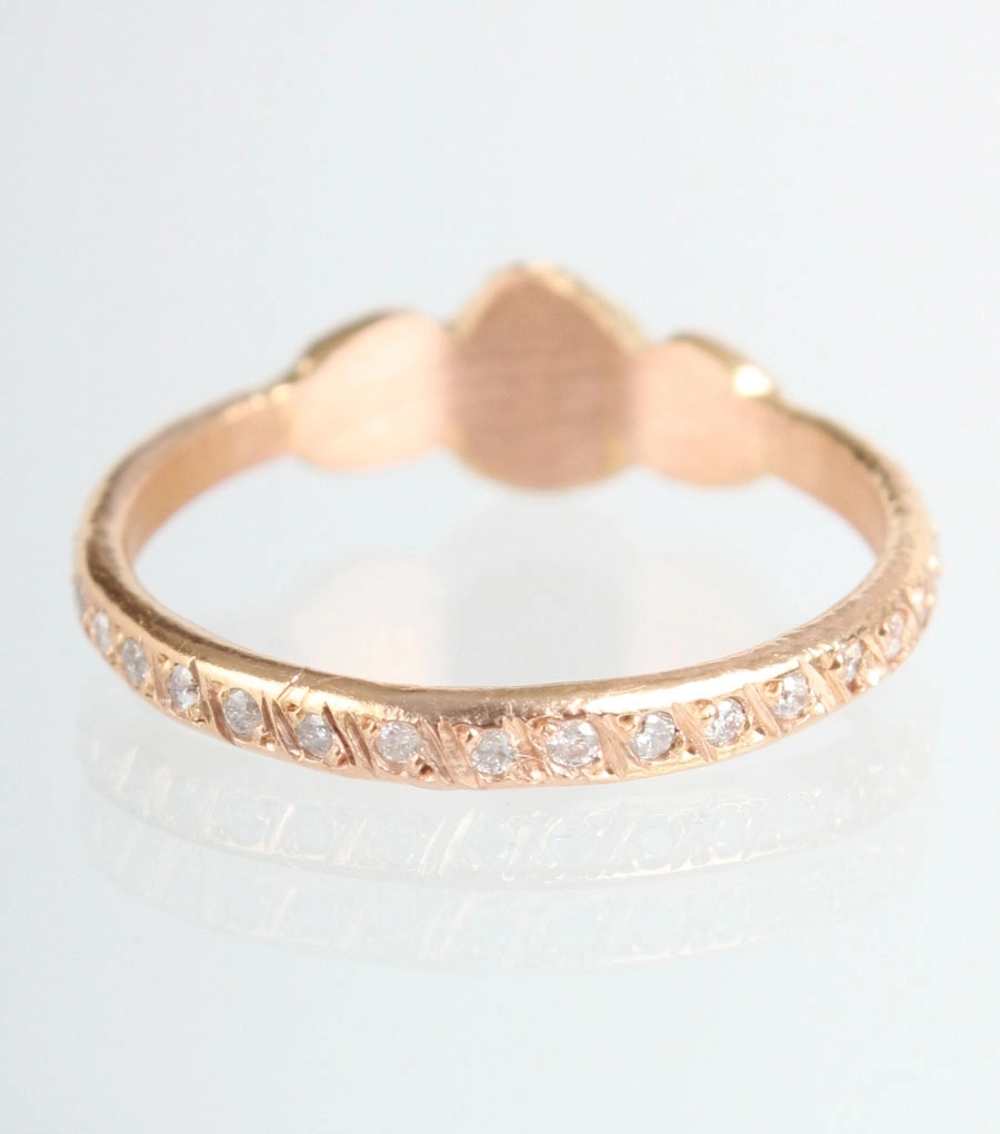 Pavlova Pink Sapphire Ring