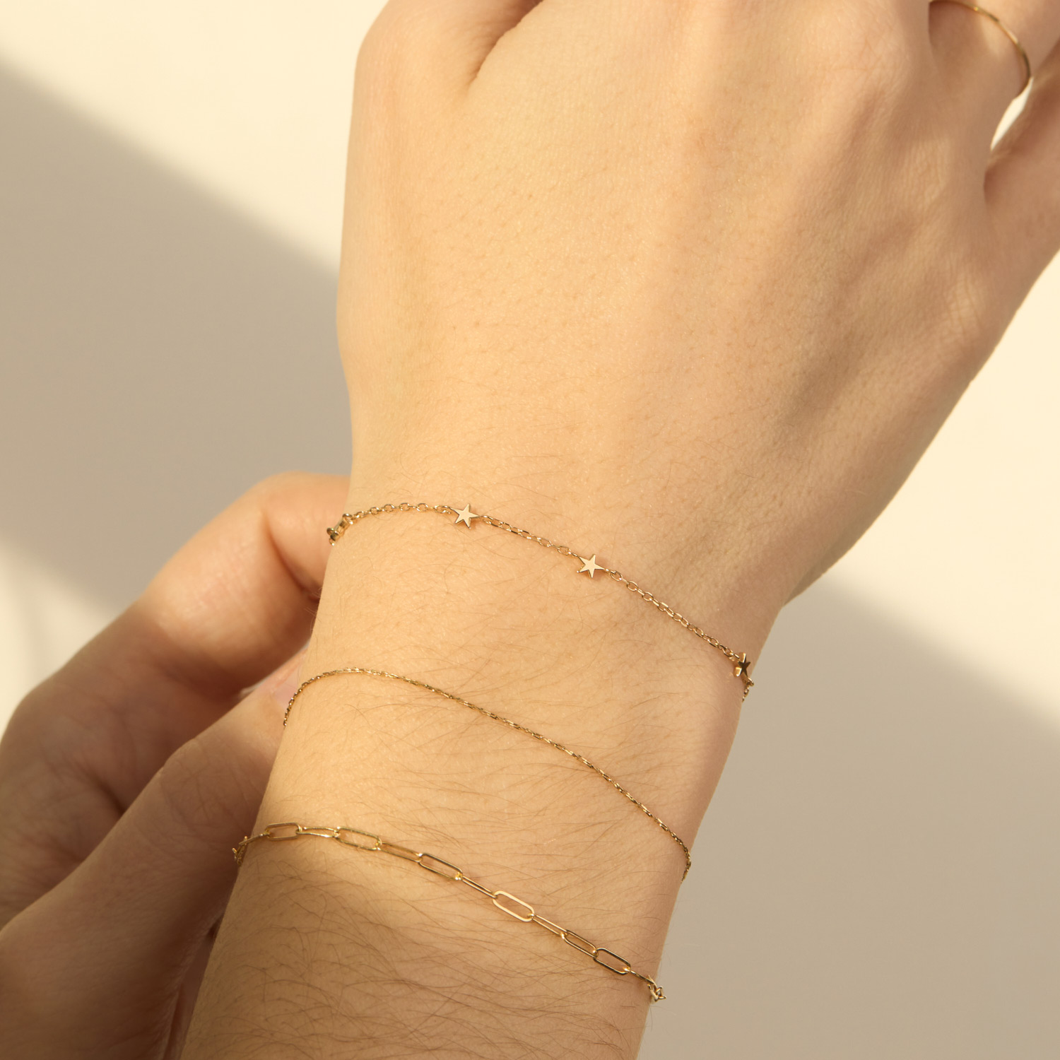 Nocturne Star Bracelet, Gold 