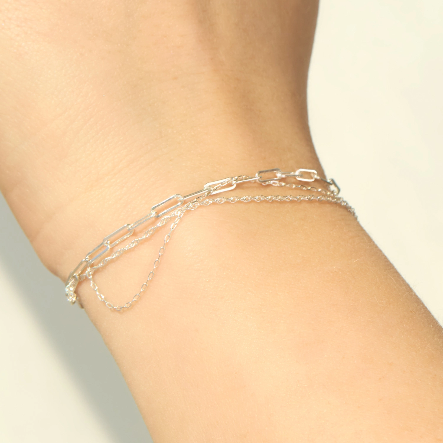 Spun Silver Bracelet 