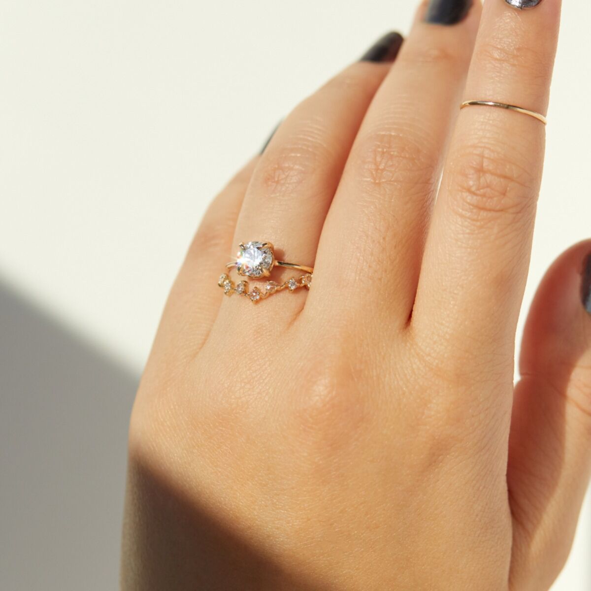 Mignon Memory Ring, yellow gold