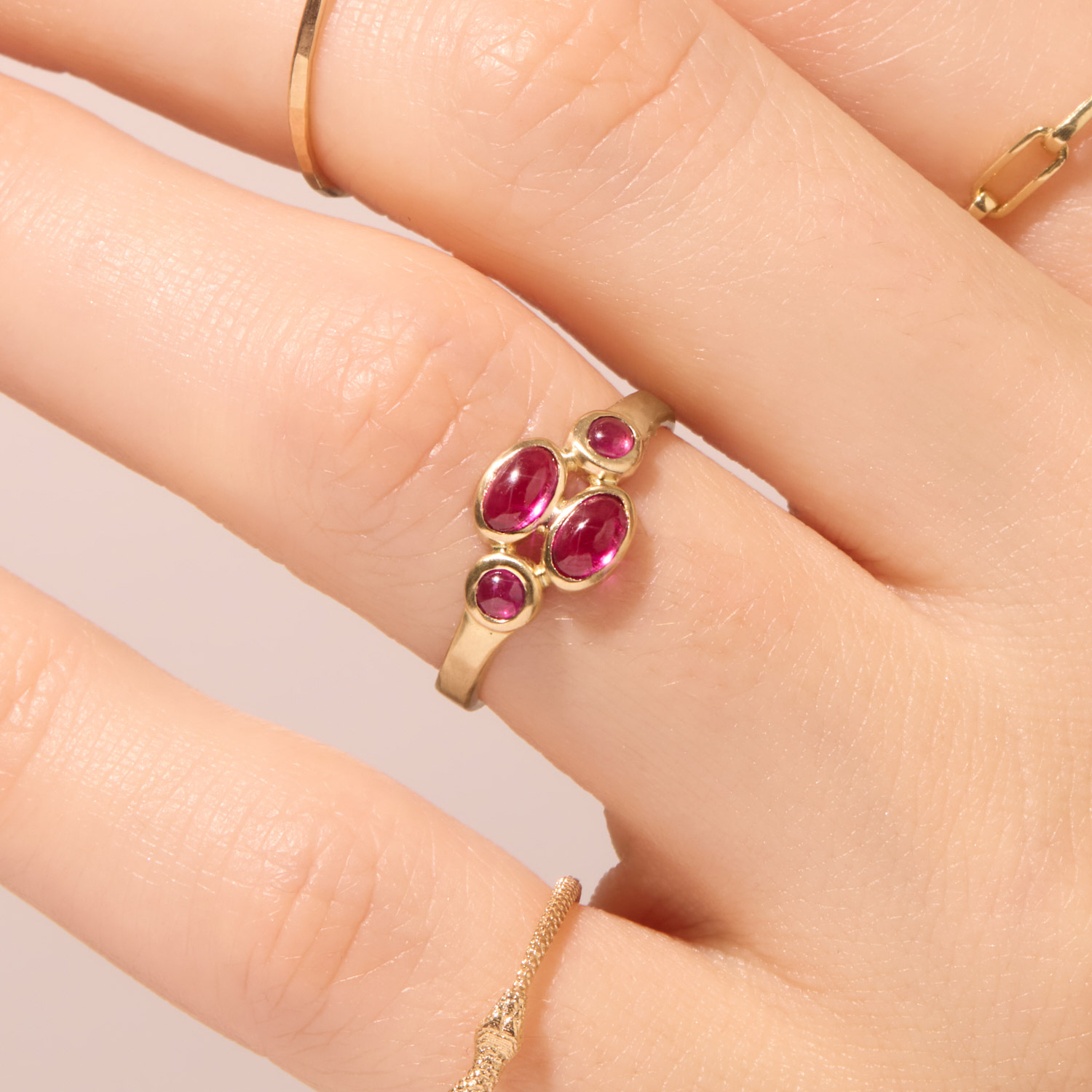 Pebele Ruby Ring 