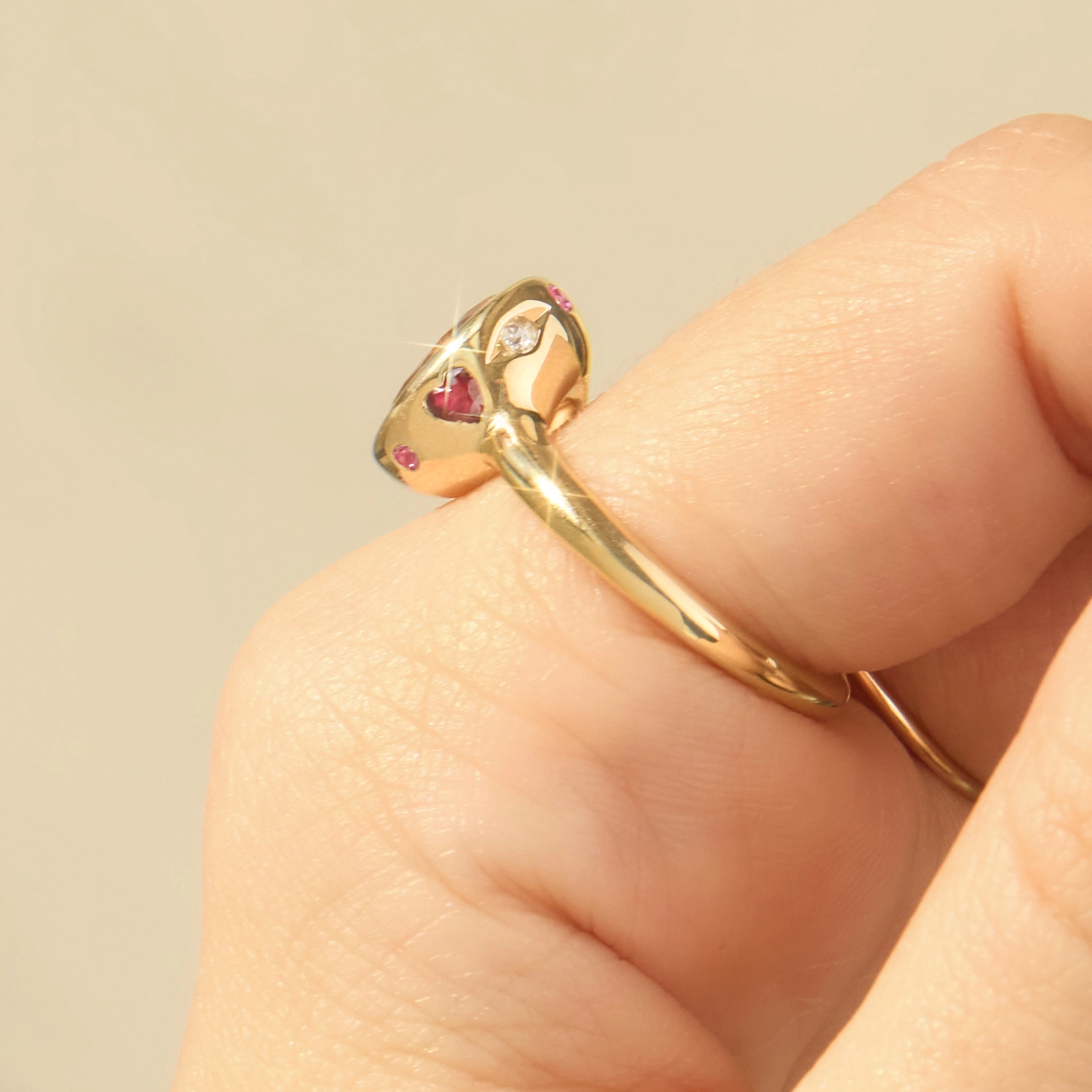 Cupid's Kiss Ring