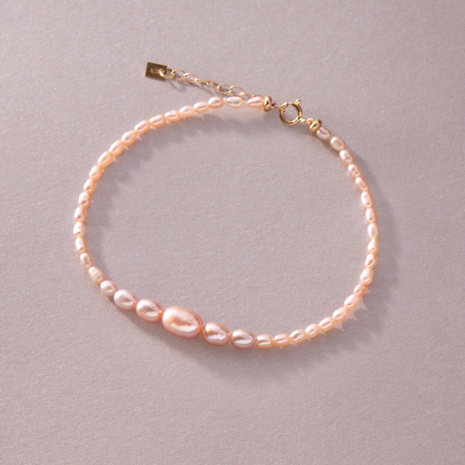 Pink Pearl Dario Bracelet
