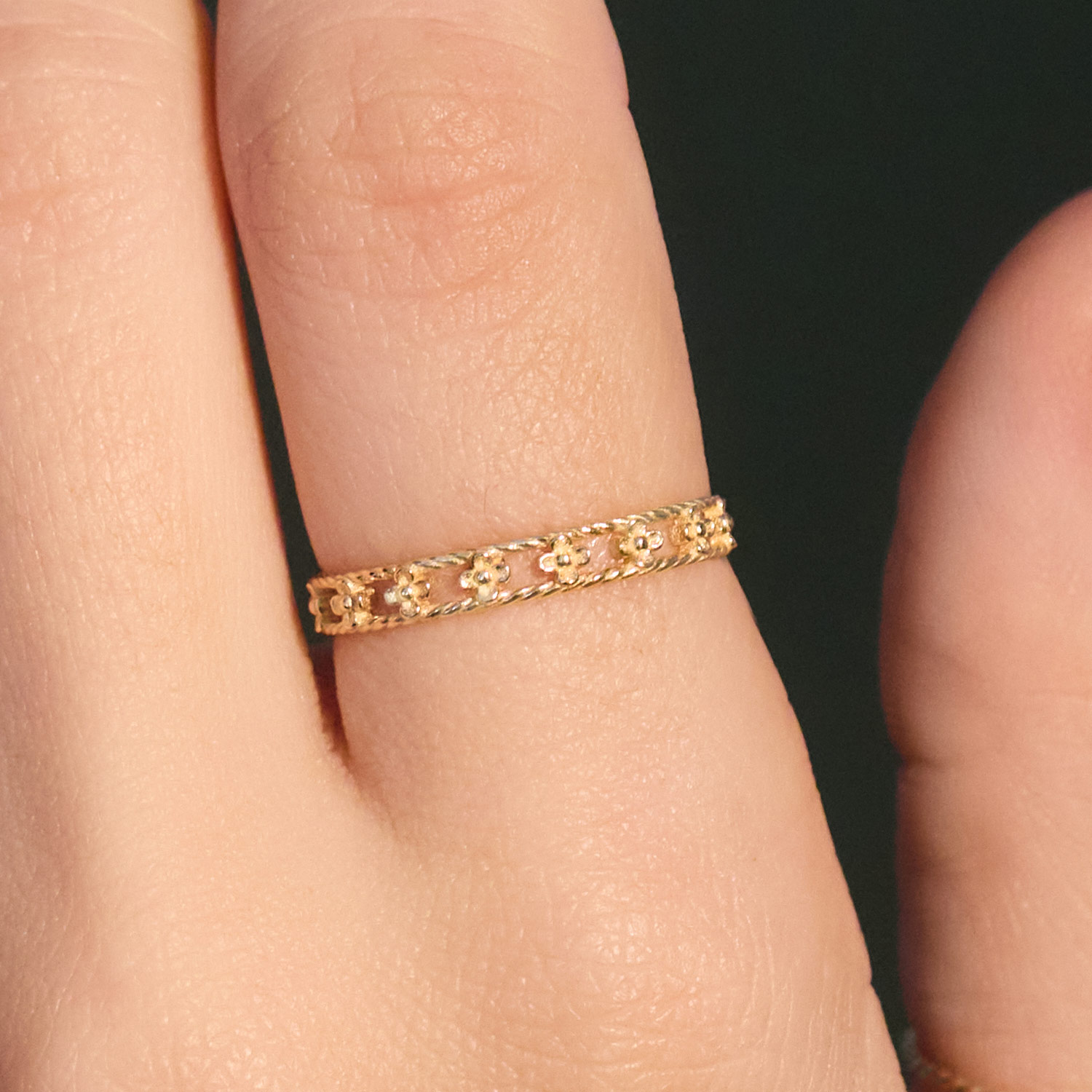 Sweeter Pastures Gold Ring 