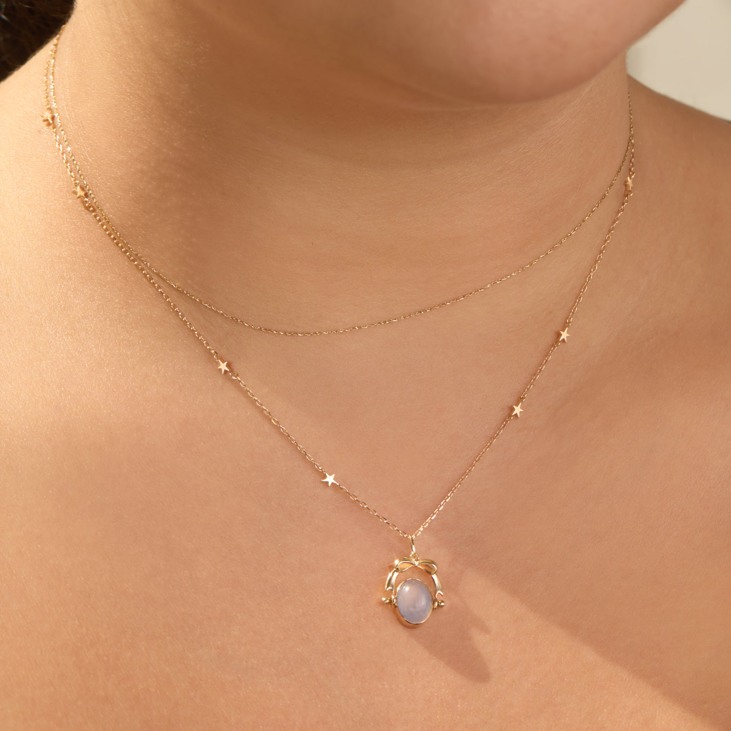 Aurora Skies Gold Wax Seal Charm 