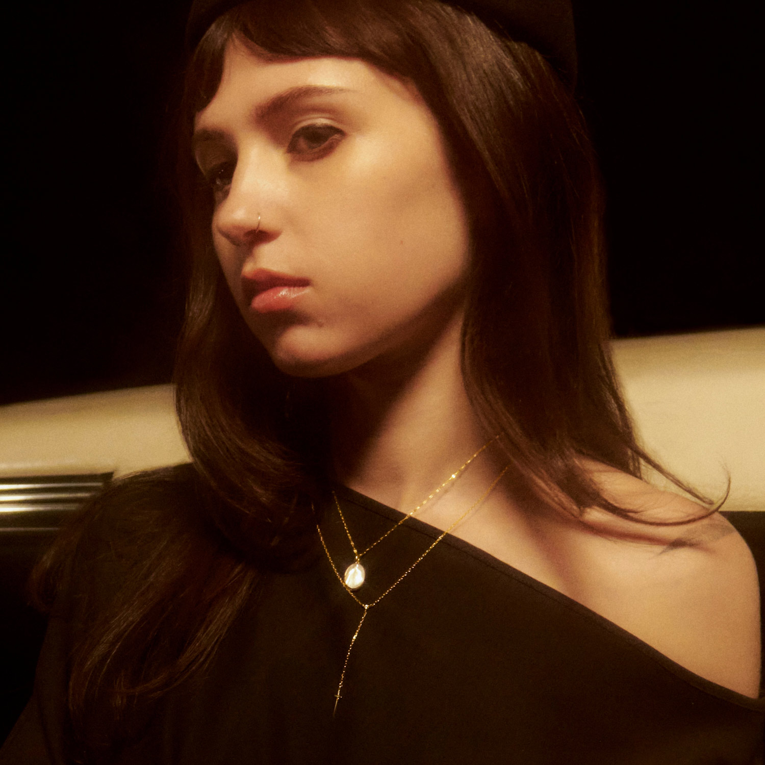 Tender Touches Gold Dagger Necklace 