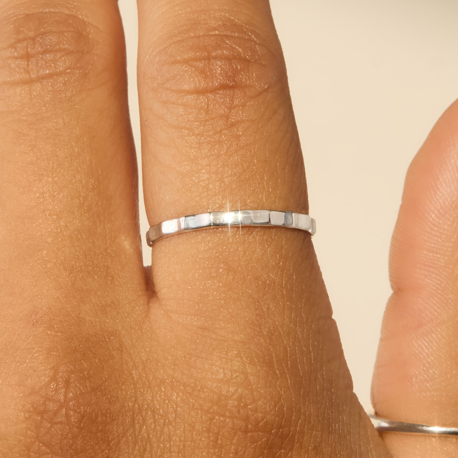 Suffield Rings Fluted Silver Ring - Catbird