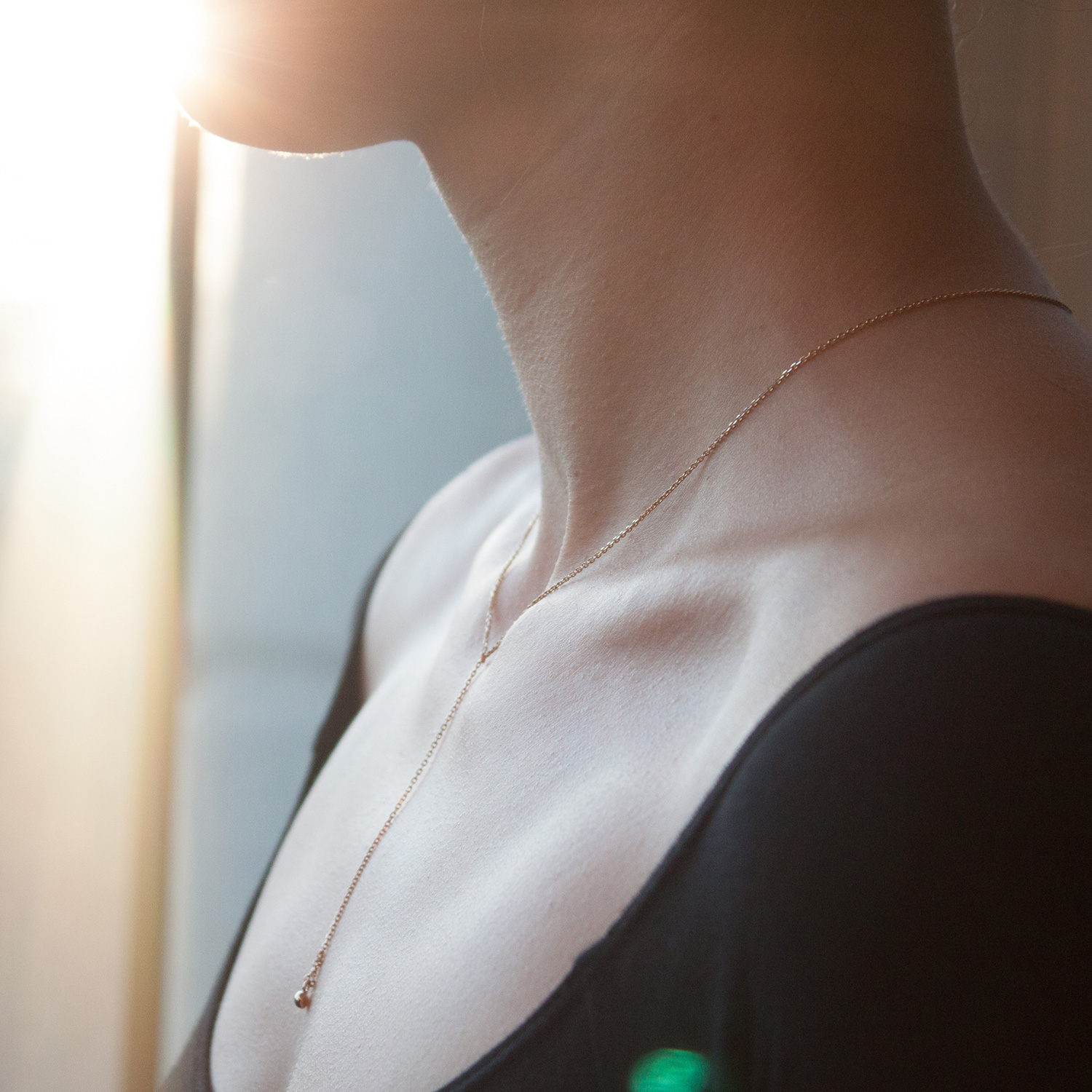 Greco Lariat Necklace 