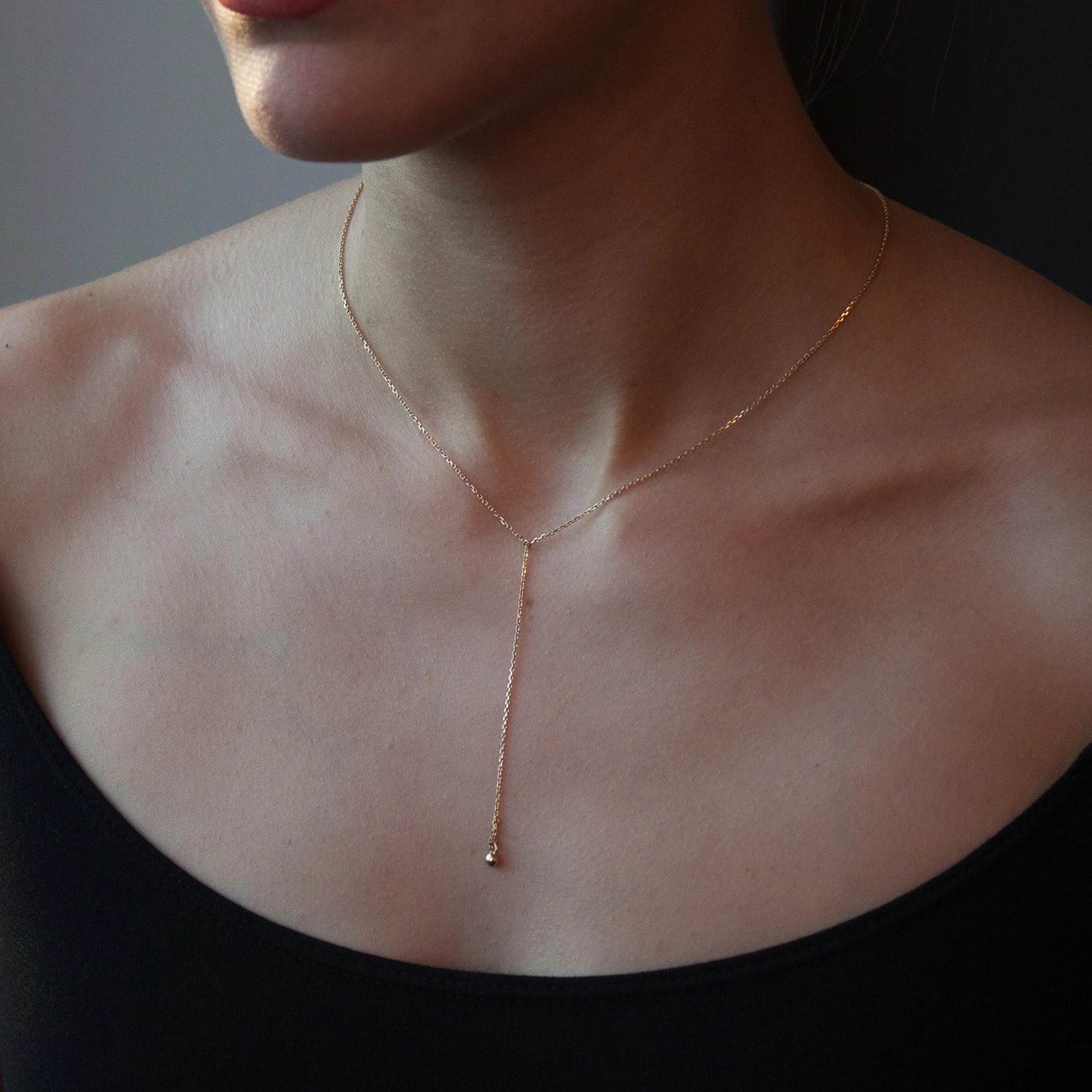 Greco Lariat Necklace