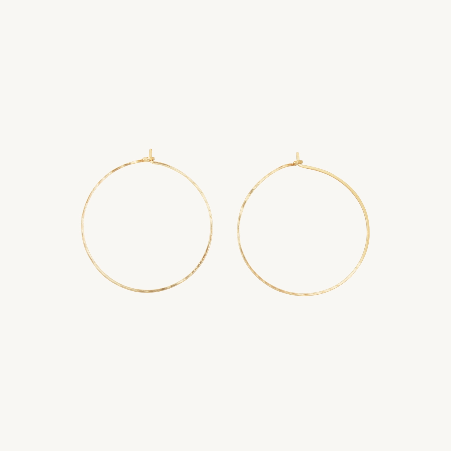 Big Hoop Dream Earring, yellow gold (single) 