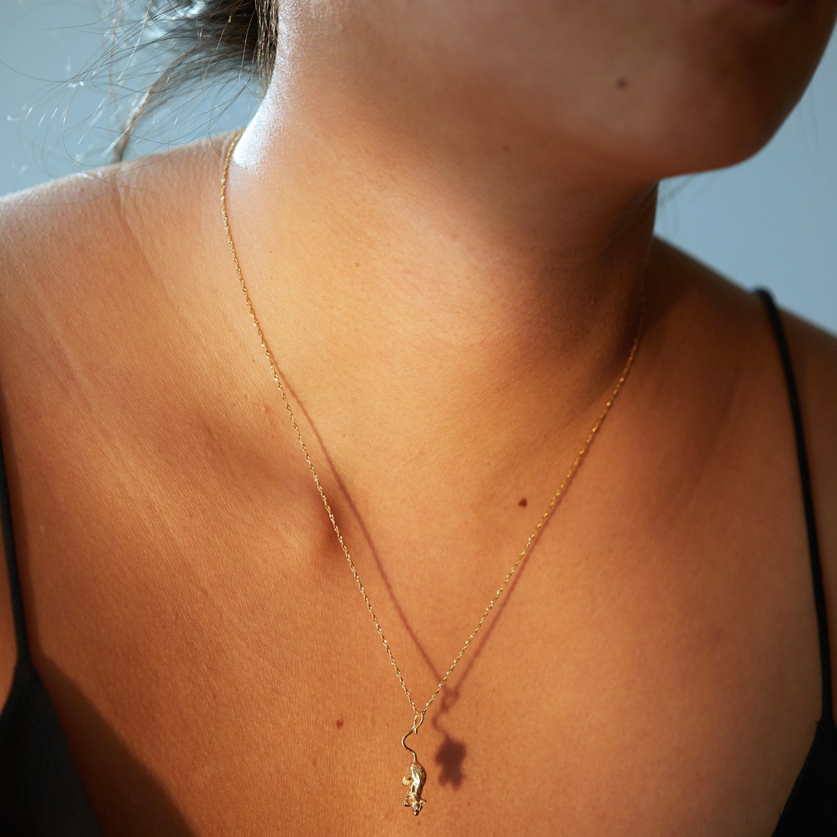 Starry-Eyed Rat Necklace 